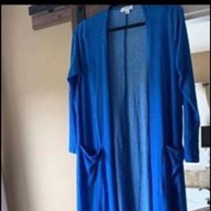 Royal blue Lularoe Sarah cardigan